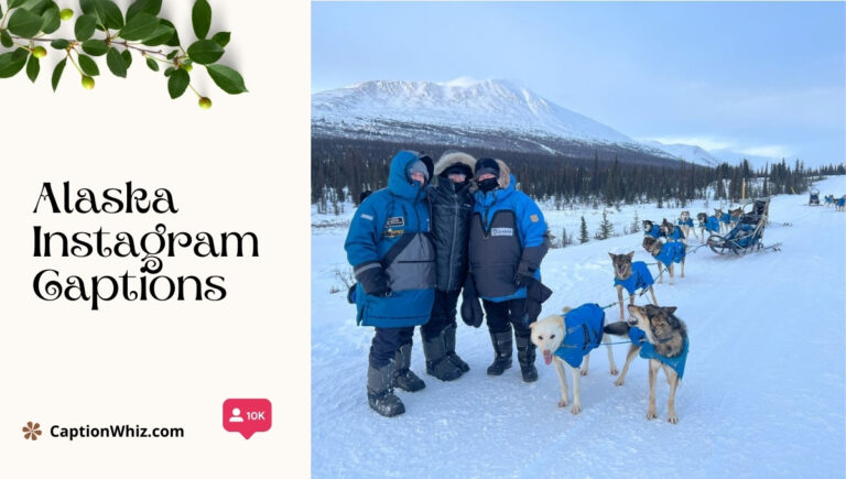 Alaska Instagram Captions