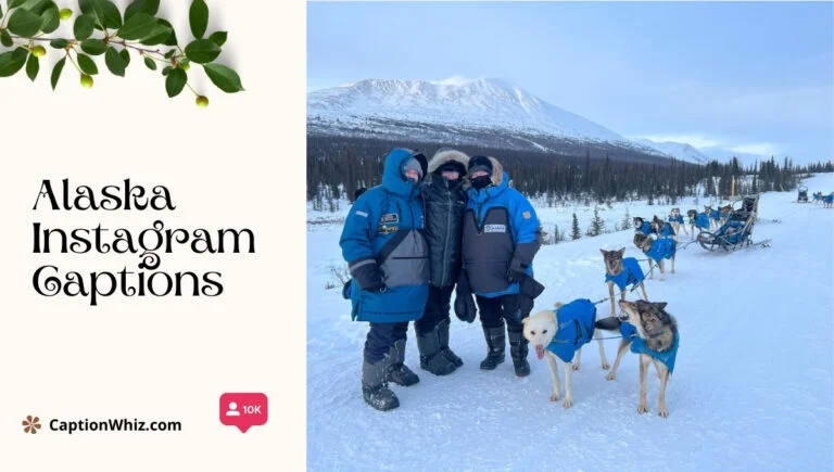 179+ Alaska Instagram Captions That Capture the Magic of the Last Frontier
