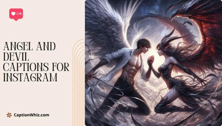 137+ Enchanting Angel And Devil Captions For Instagram And Quotes That Spark Joy
