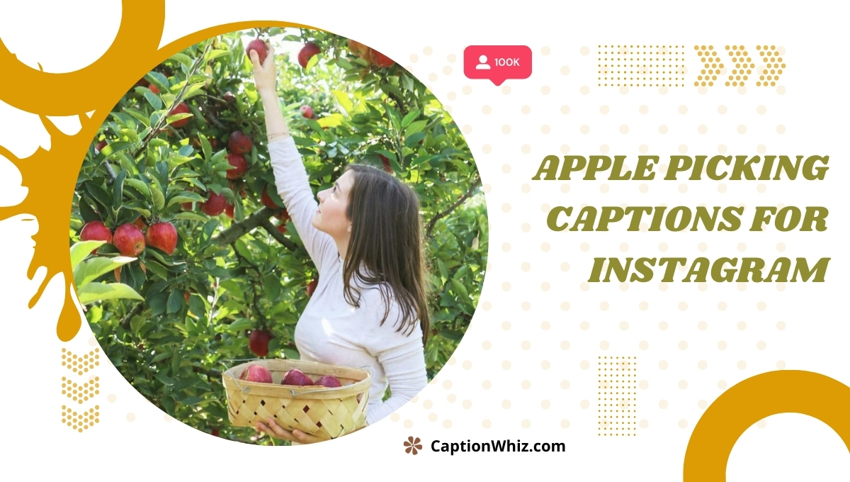 Apple Picking Captions For Instagram