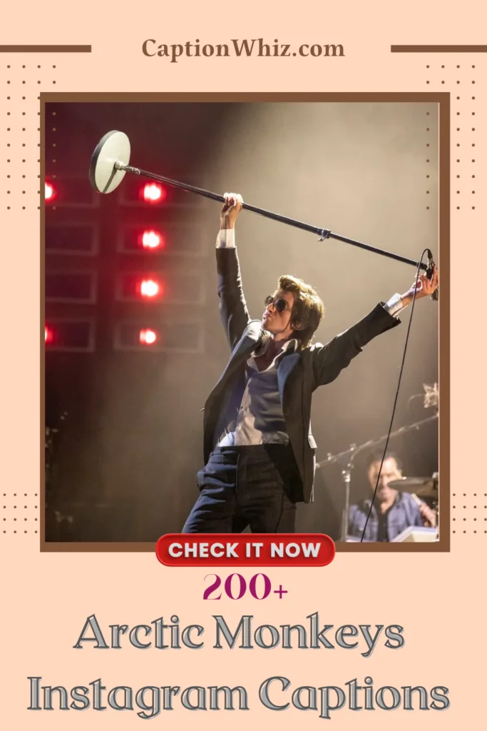 200+ Arctic Monkeys Captions to Rock Your Instagram Game 3 Arctic Monkeys Instagram Captions