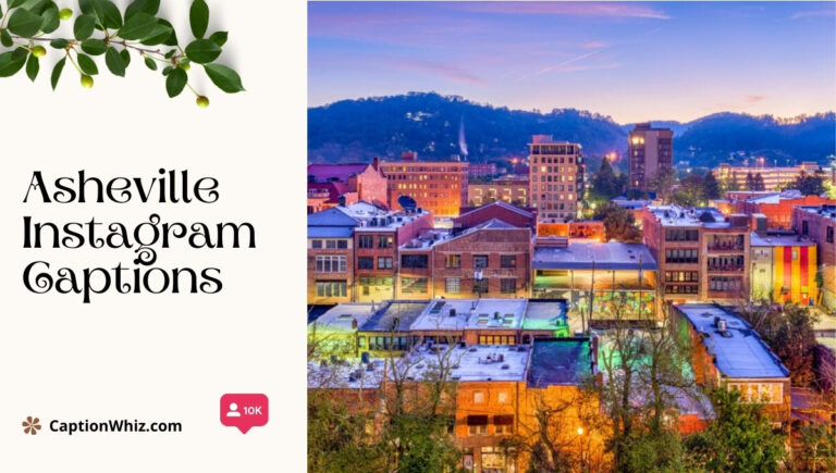 Asheville Instagram Captions