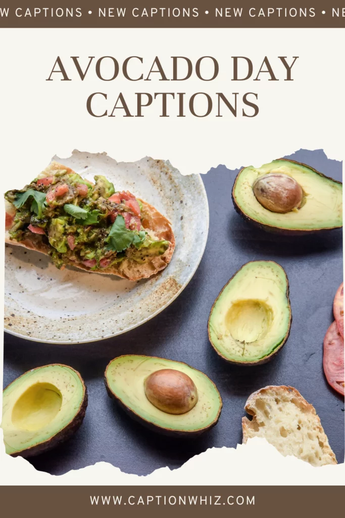 200+ Avocado Day Captions That Are As Smooth As Your Favorite Guac 3 Avocado Day captions