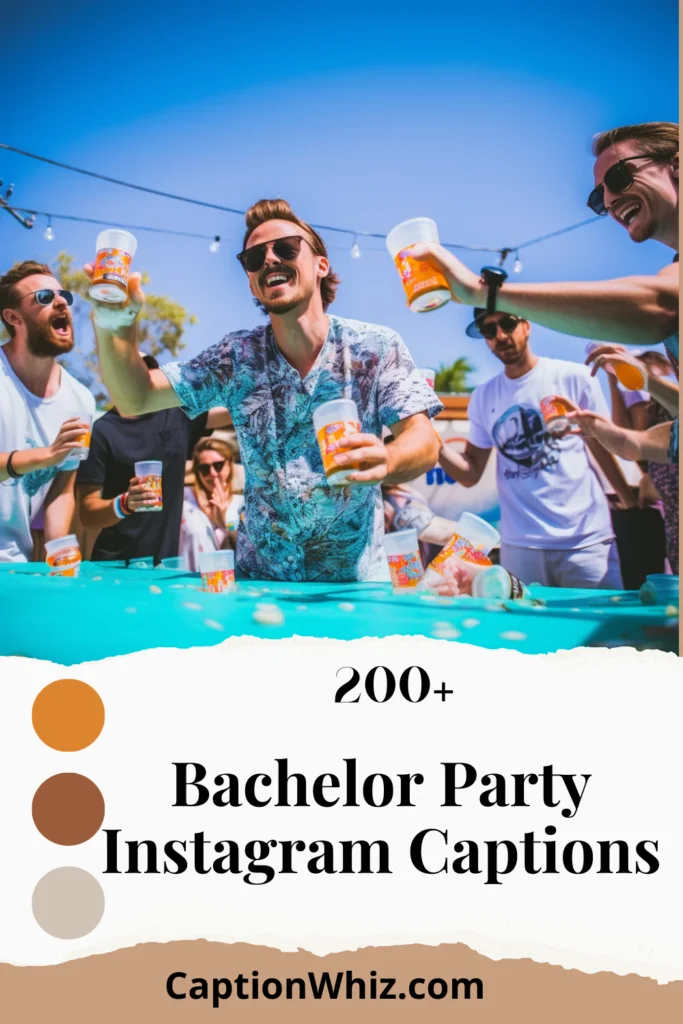 Bachelor Party Instagram Captions