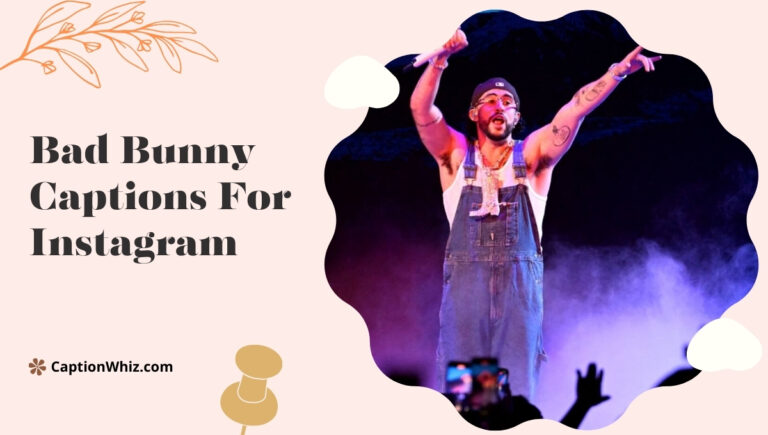 Bad Bunny Captions For Instagram