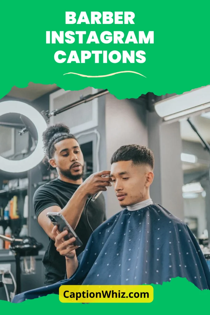Barber Instagram Captions