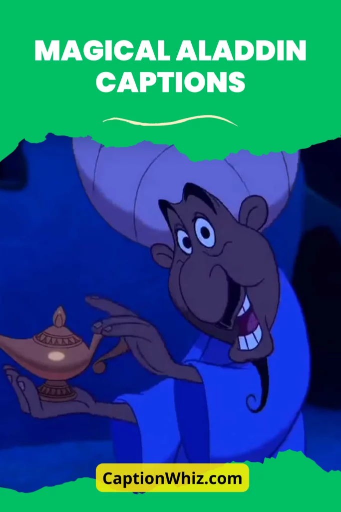 Magical Aladdin Captions
