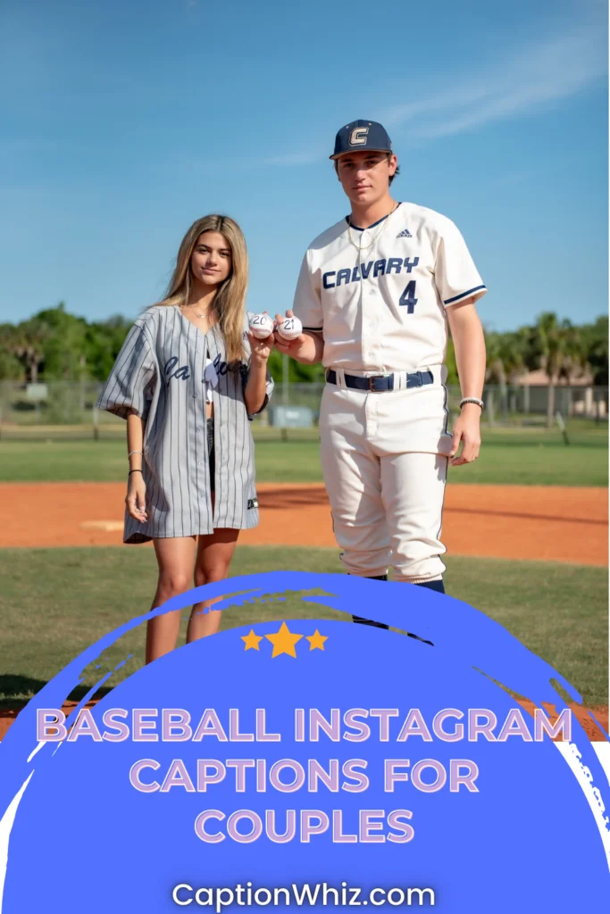 Baseball Instagram Captions For Couples