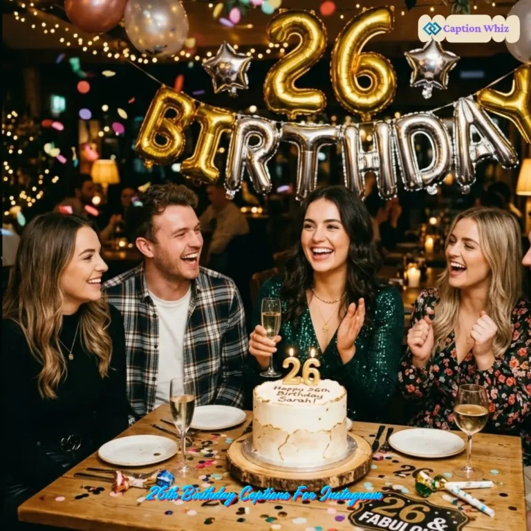 26th Birthday Captions For Instagram