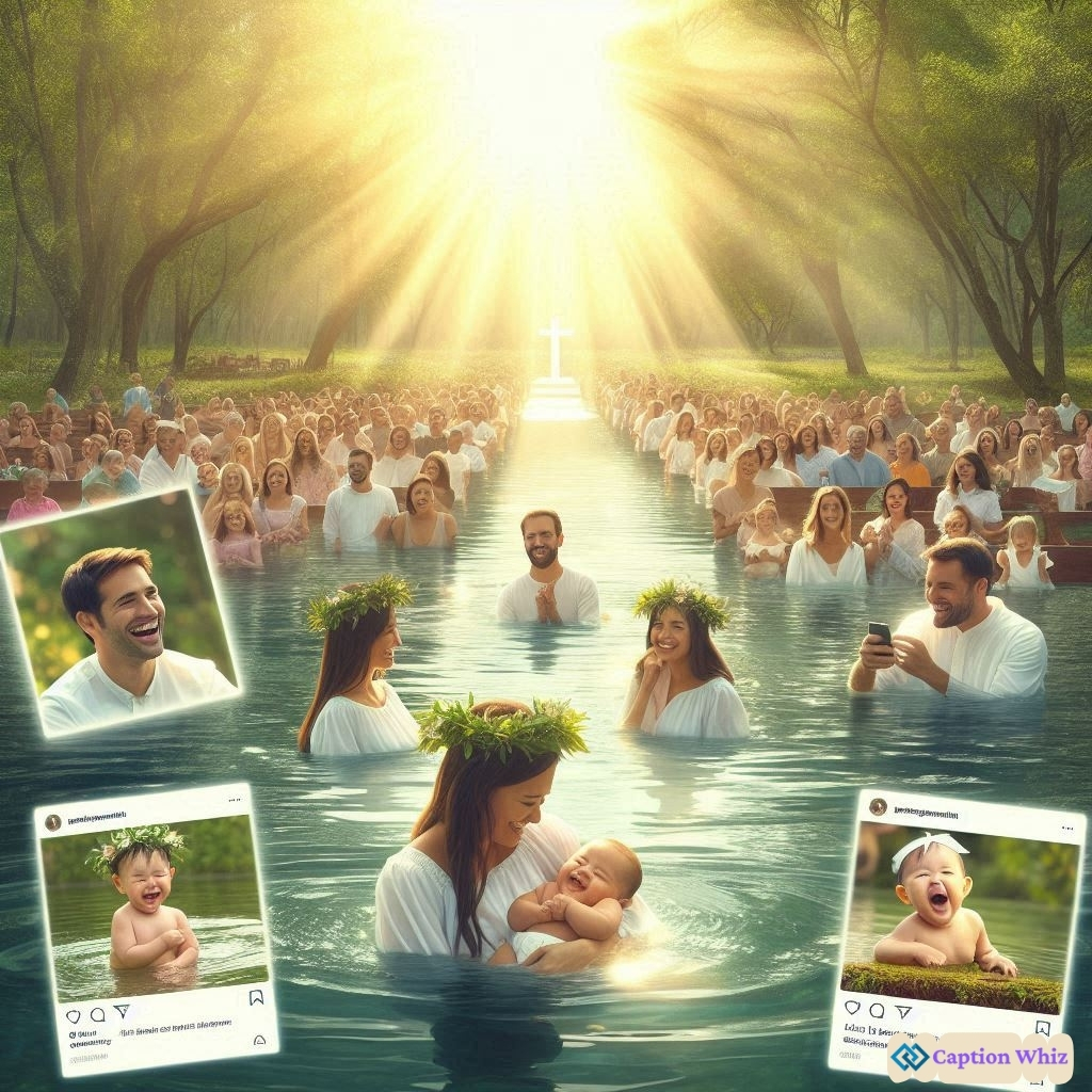 129+ Heartfelt Baptism Captions For Instagram and Quotes to Cherish Forever