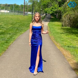 200+ Blue Dress Captions to Make Your Outfit Shine Bright