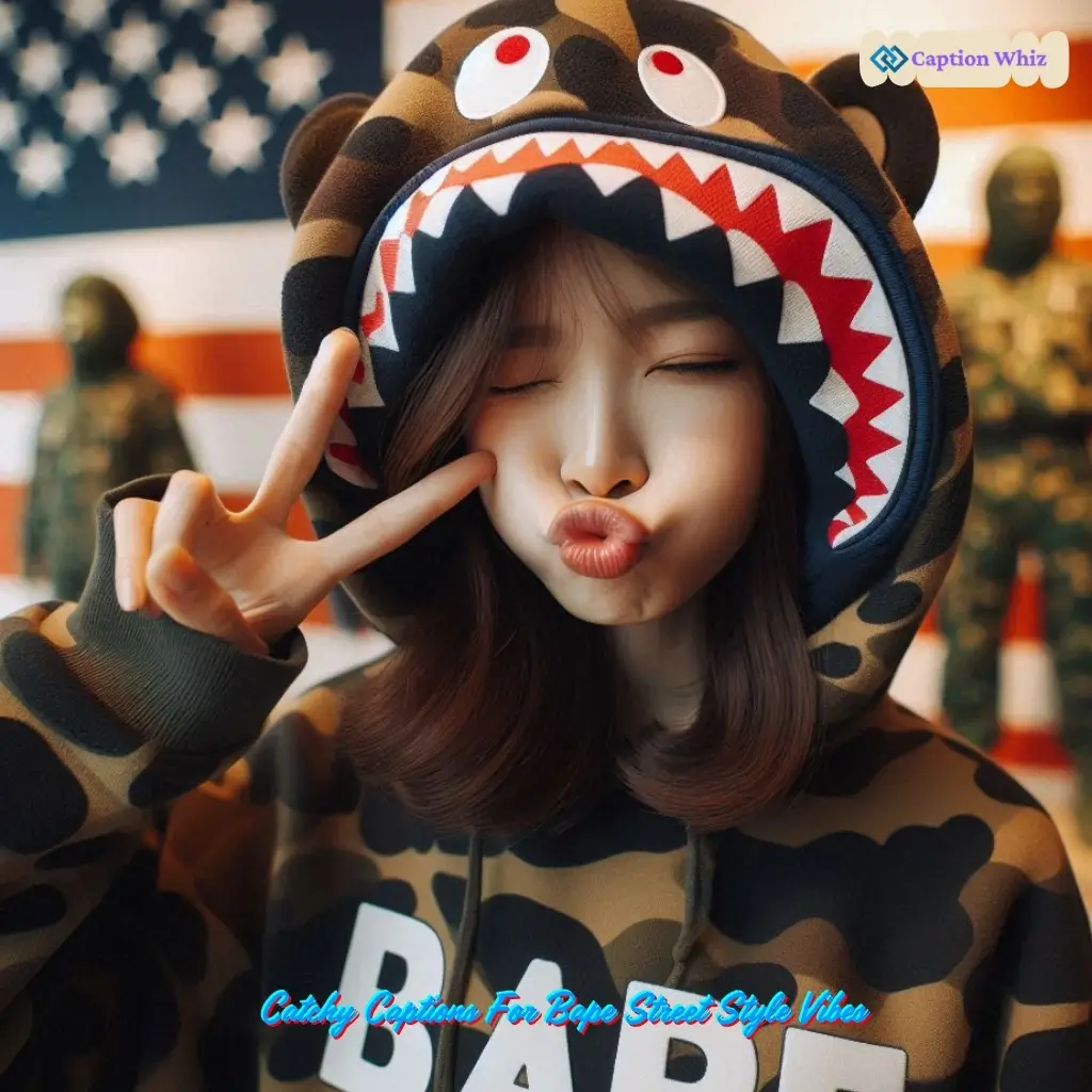 145+ Trendsetting Bape Captions For Instagram and Quotes to Amp Up Your Style