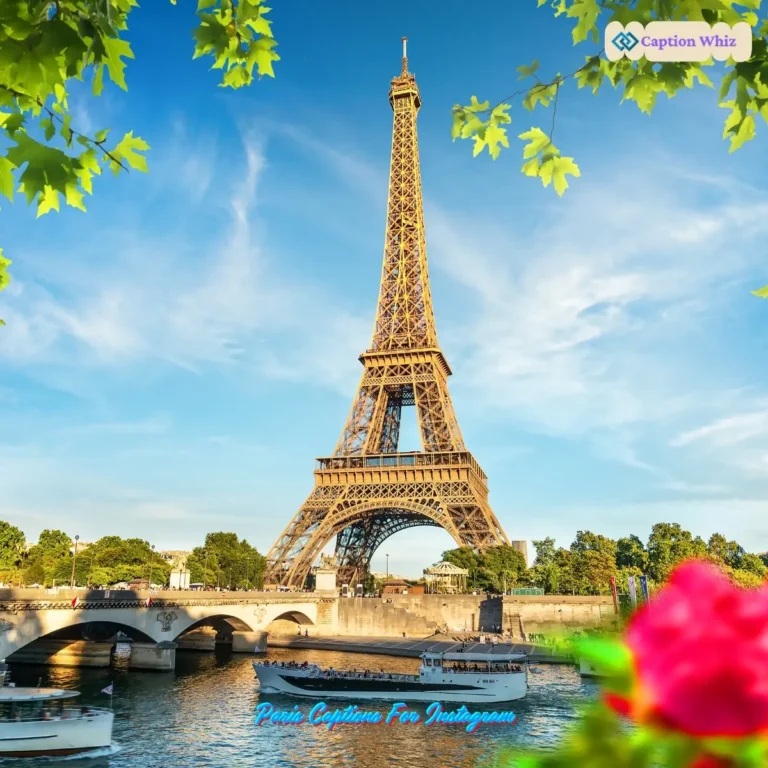 Paris Captions For Instagram