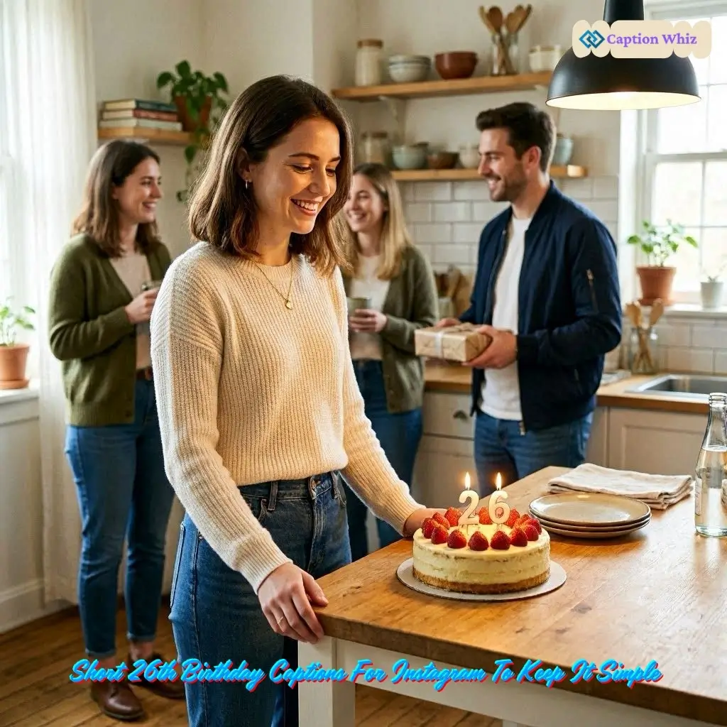 Celebrate Your 26th Birthday Captions For Instagram and Quotes with 123+ Unique Vibes in 2026