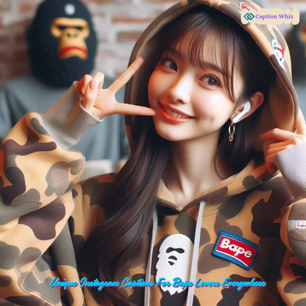 145+ Trendsetting Bape Captions For Instagram and Quotes to Amp Up Your Style