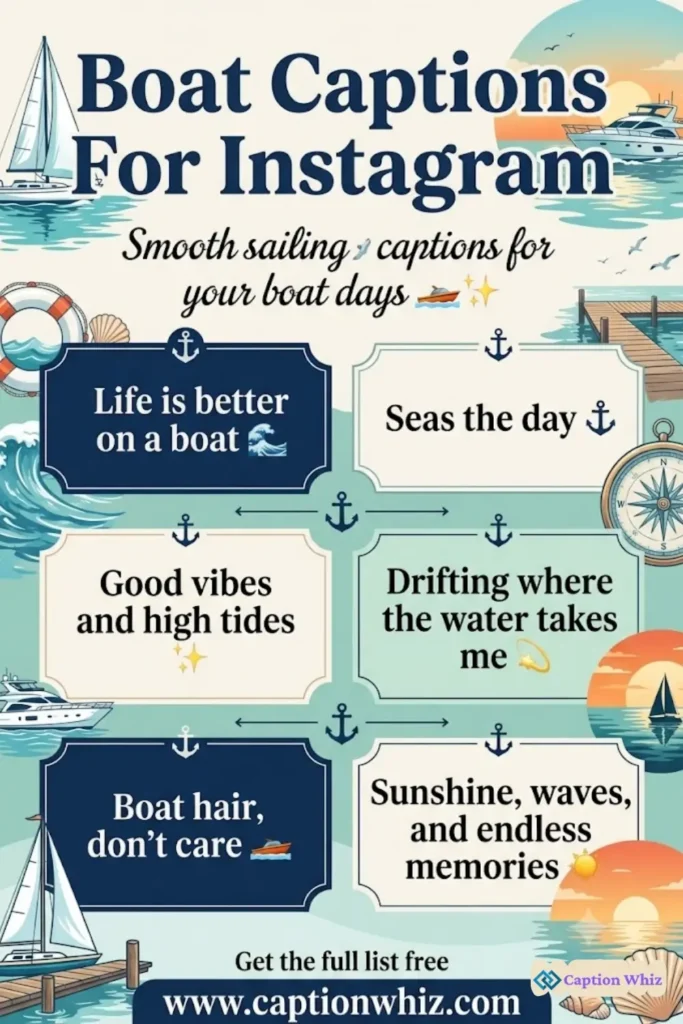 139+ Inspiring Boat Captions For Instagram and Quotes to Make Waves
