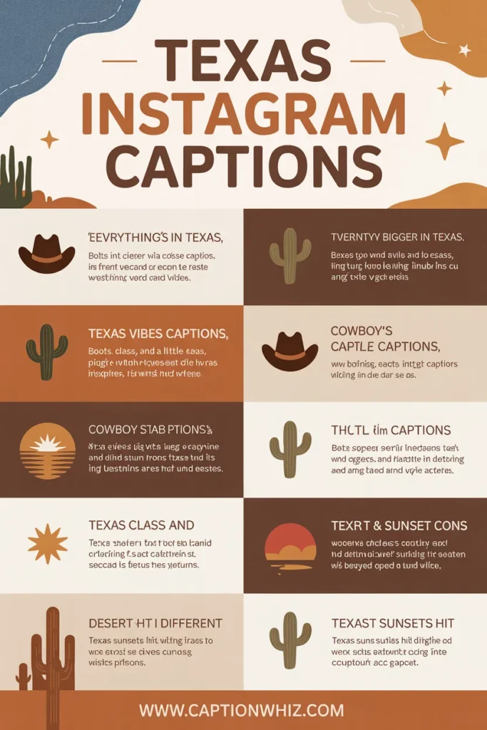 149+ Inspiring Texas Captions For Instagram and Quotes That Capture the Spirit