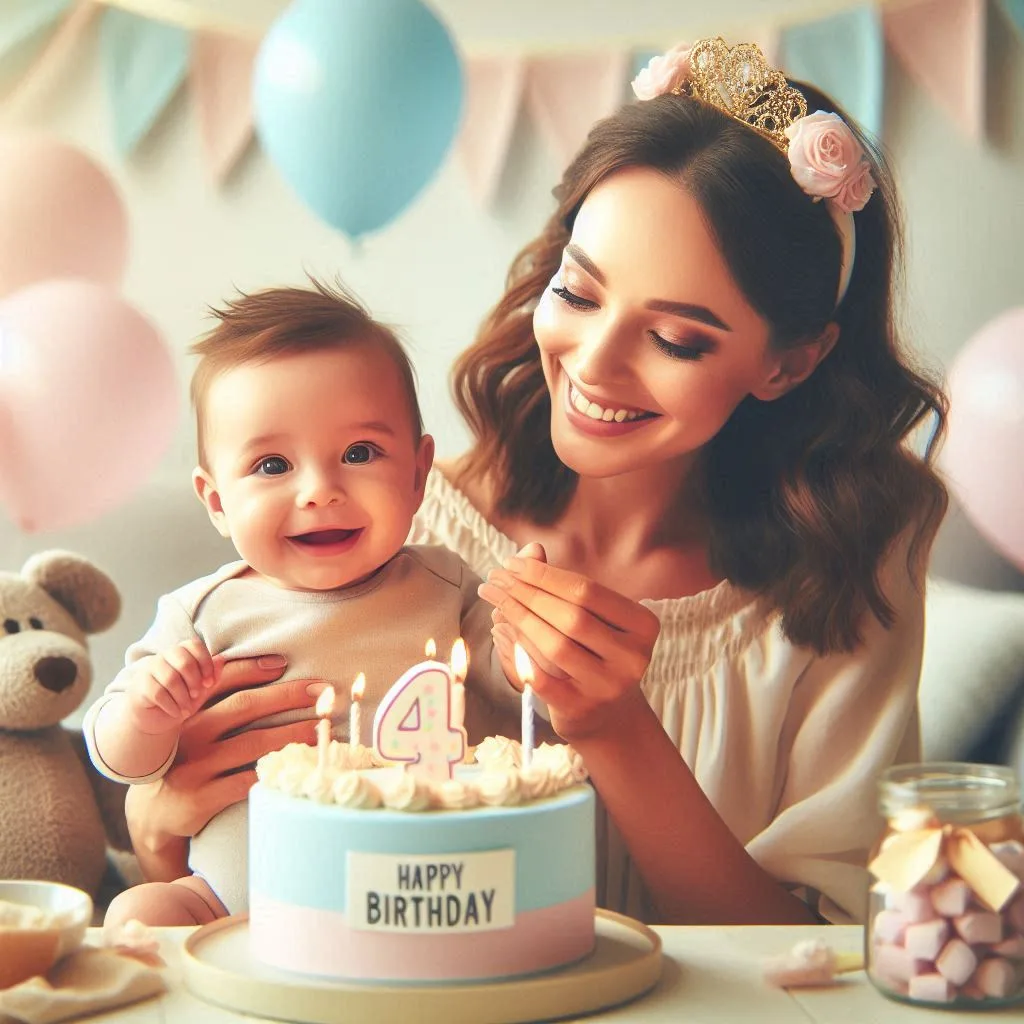 200+ 4 Month Birthday Captions That Celebrate Every Precious Moment Together