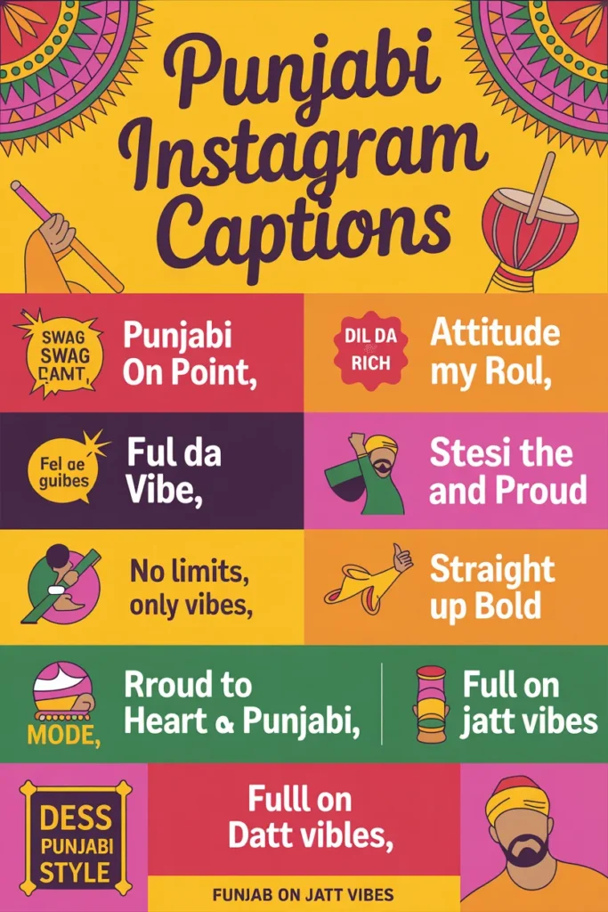 145+ Top Punjabi Captions For Instagram That Will Add Flavor to Your Posts