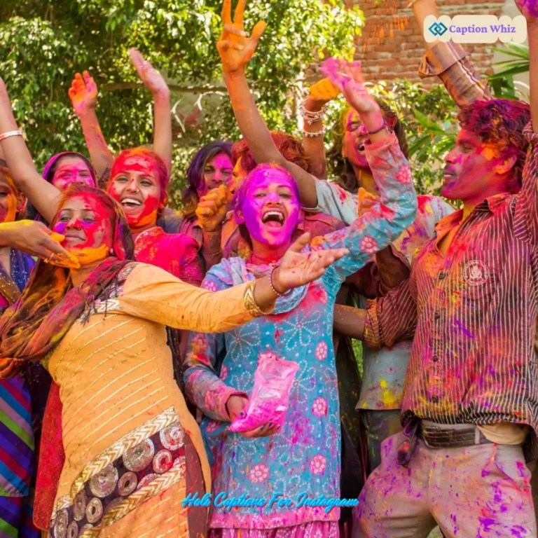 Holi Captions For Instagram
