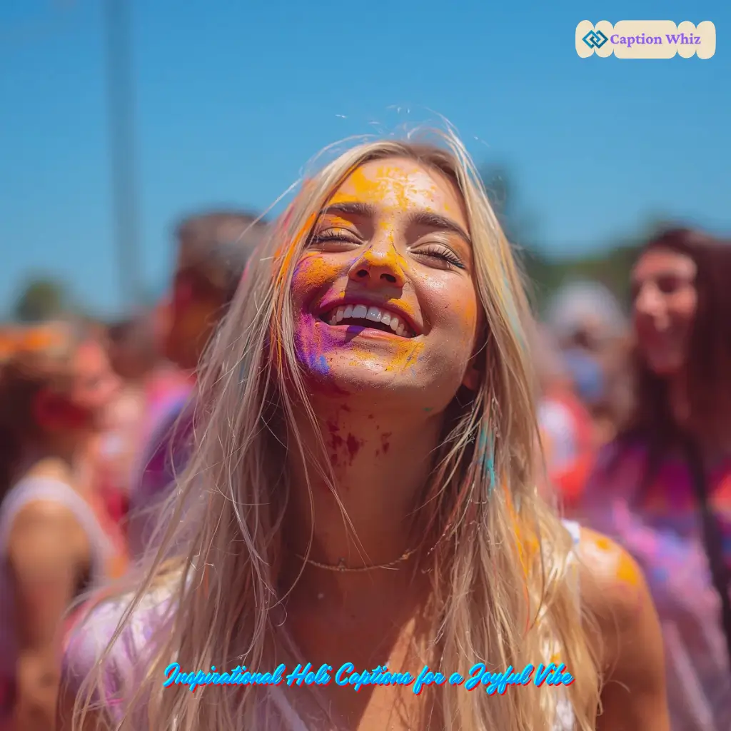127+ Fun Holi Captions For Instagram to Brighten Your Celebration