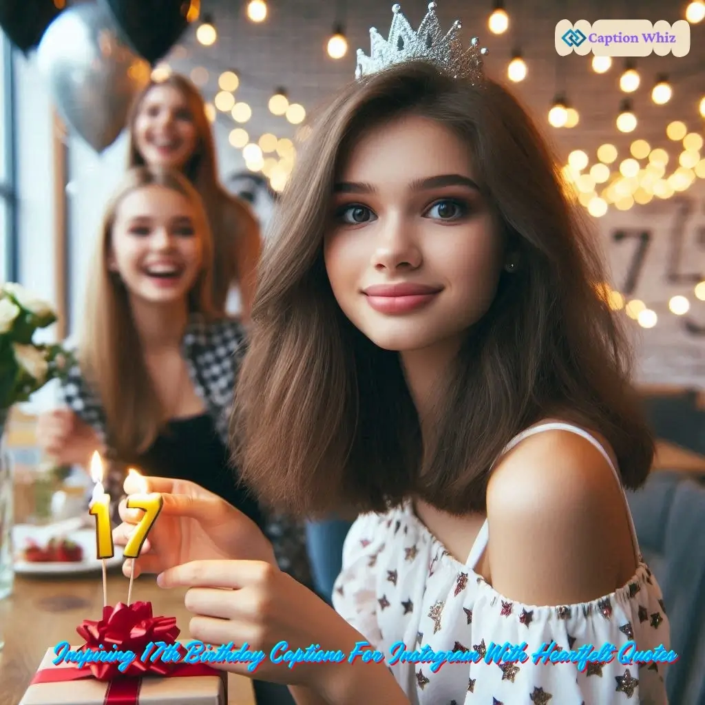 129+ Magical 17th Birthday Captions For Instagram and Quotes to Shine Bright