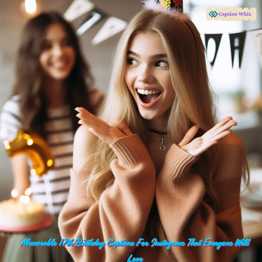 129+ Magical 17th Birthday Captions For Instagram and Quotes to Shine Bright