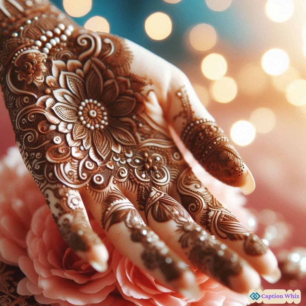 Playful Mehndi Captions For Fun Memories