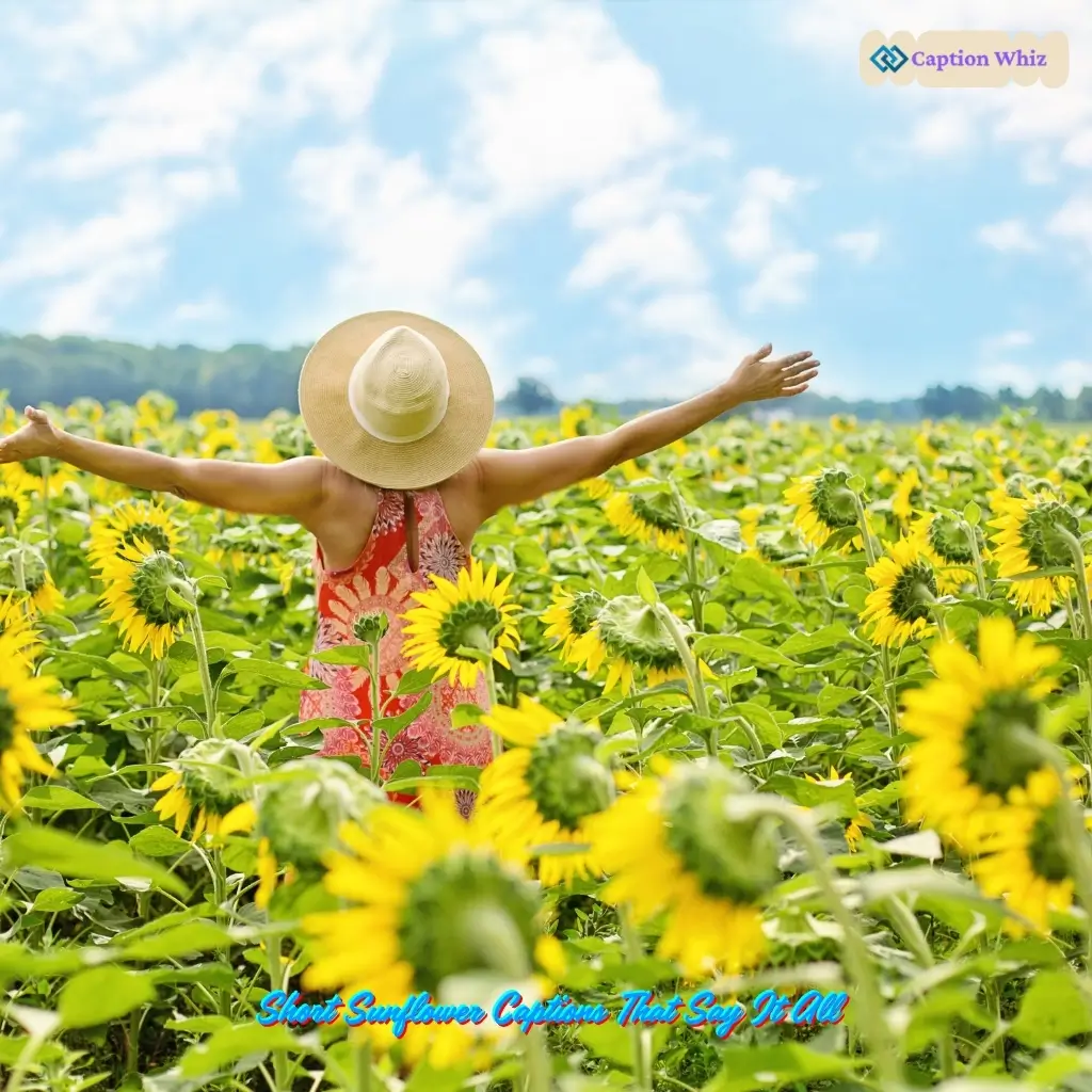 Brighten Your Day with 143+ Sunflower Captions For Instagram and Quotes That Shine