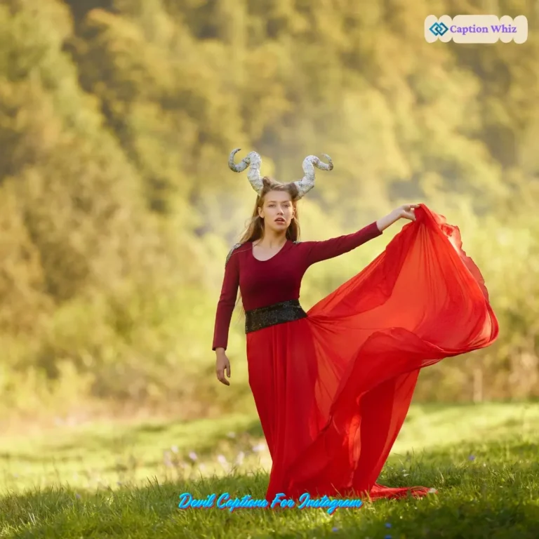 135+ Irresistible Devil Captions For Instagram and Quotes to Ignite Your Feed