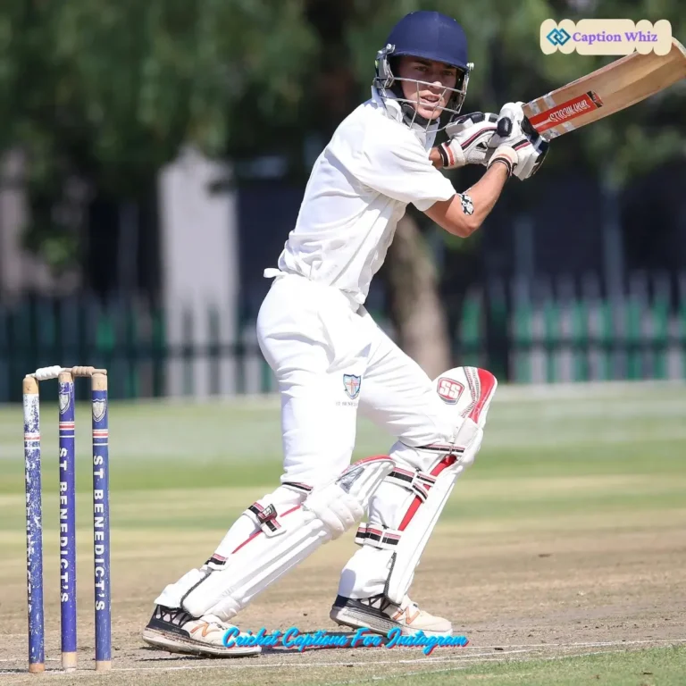 147+ Play Cricket Captions For Instagram to Showcase Your Passion for the Game