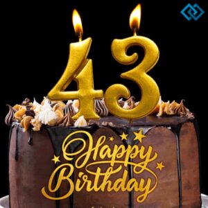 200+ 43rd Birthday Instagram Captions to Celebrate Your Fabulous Year Ahead