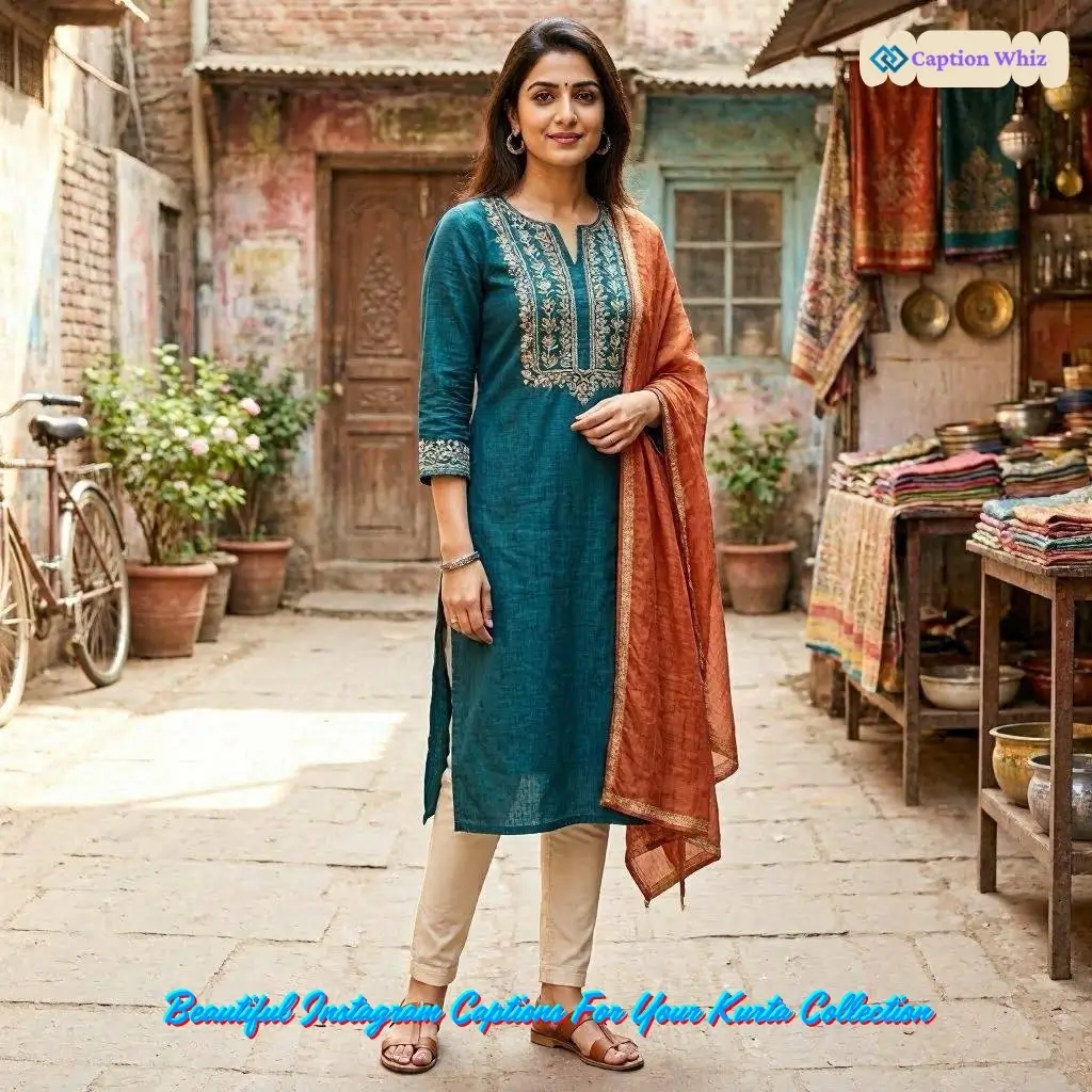 129+ Charming Kurta Captions For Instagram That Spark Joy