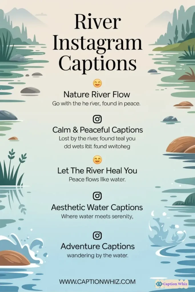 137+ Inspiring River Captions For Instagram and Quotes to Make Waves