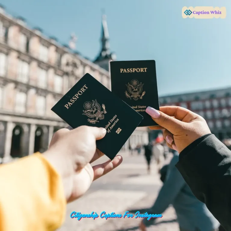 Citizenship Captions For Instagram
