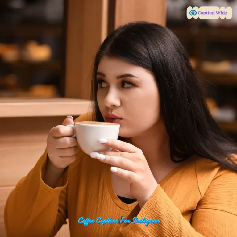 Coffee Captions For Instagram