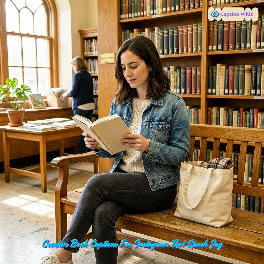 135+ Creative Book Captions For Instagram That Inspire and Ignite Your Literary Passion in 2026