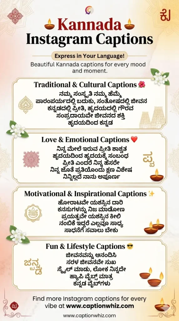 137+ Top Kannada Captions For Instagram to Spark Creativity and Connection