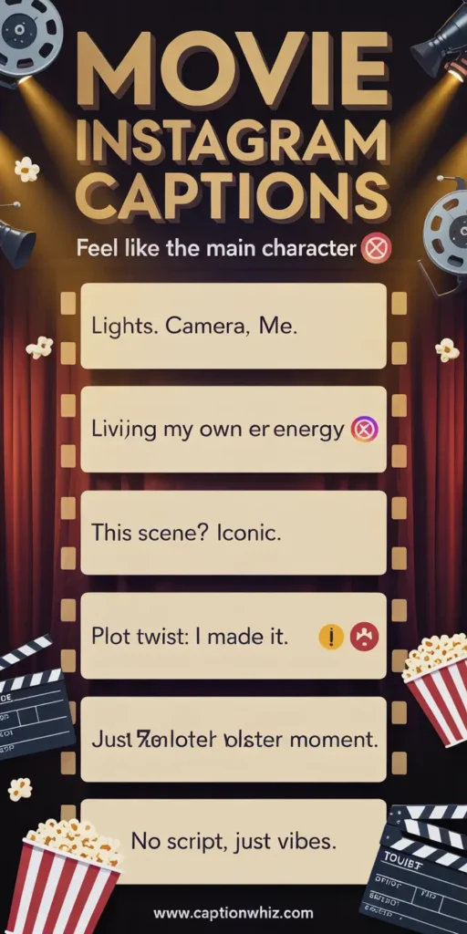 137+ Unforgettable Movie Captions For Instagram That Spark Curiosity And Quotes