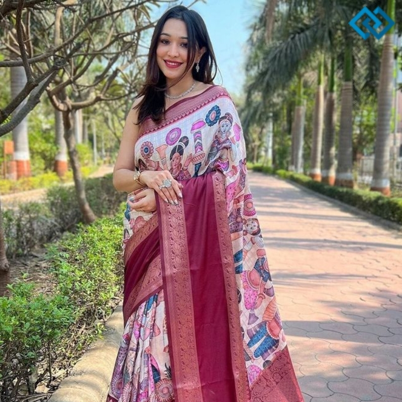 Funny Saree Captions For Instagram