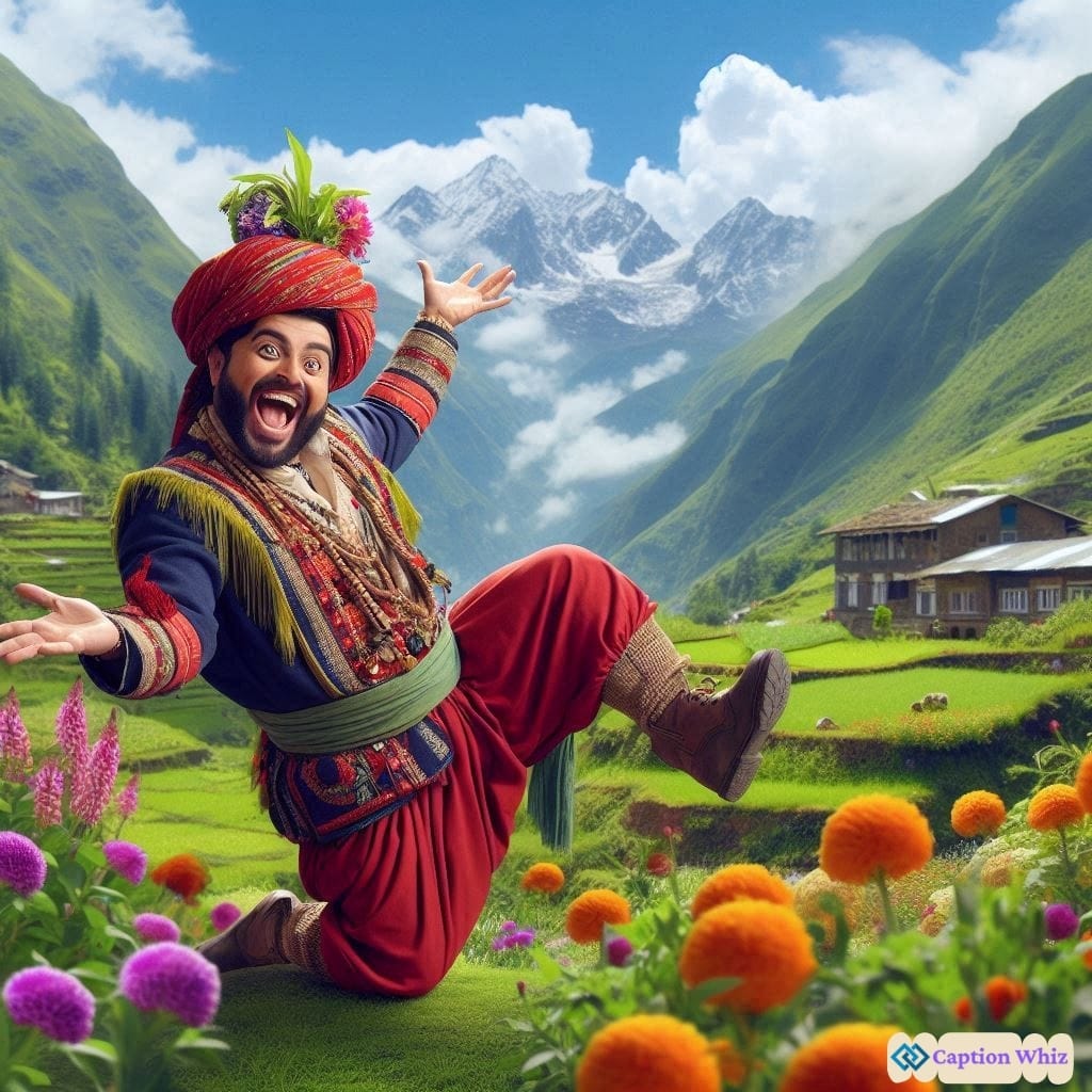 Heartfelt Pahadi Captions With Beautiful Quotes