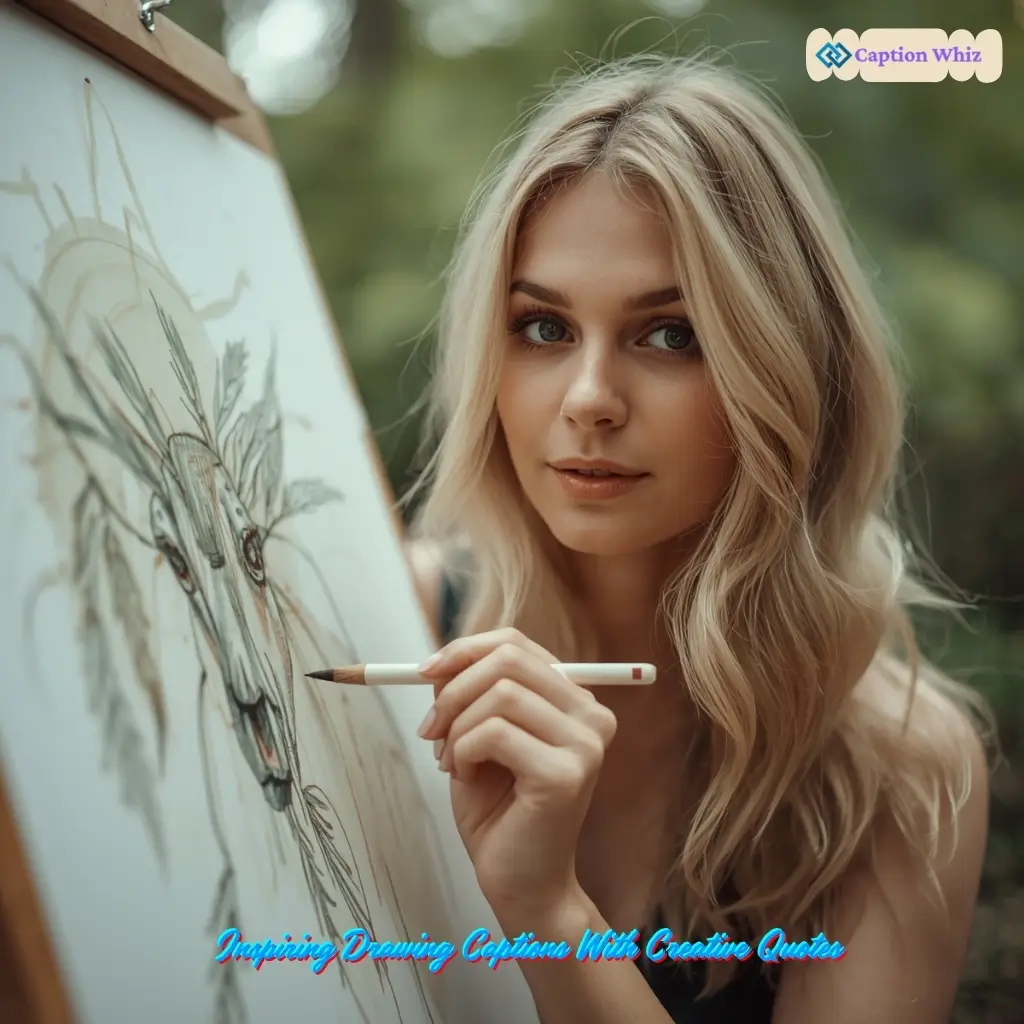 137+ Inspiring Drawing Captions For Instagram and Quotes to Spark Your Creativity