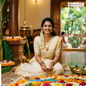 139+ Top Onam Captions For Instagram to Celebrate the Festival with Joy and Color
