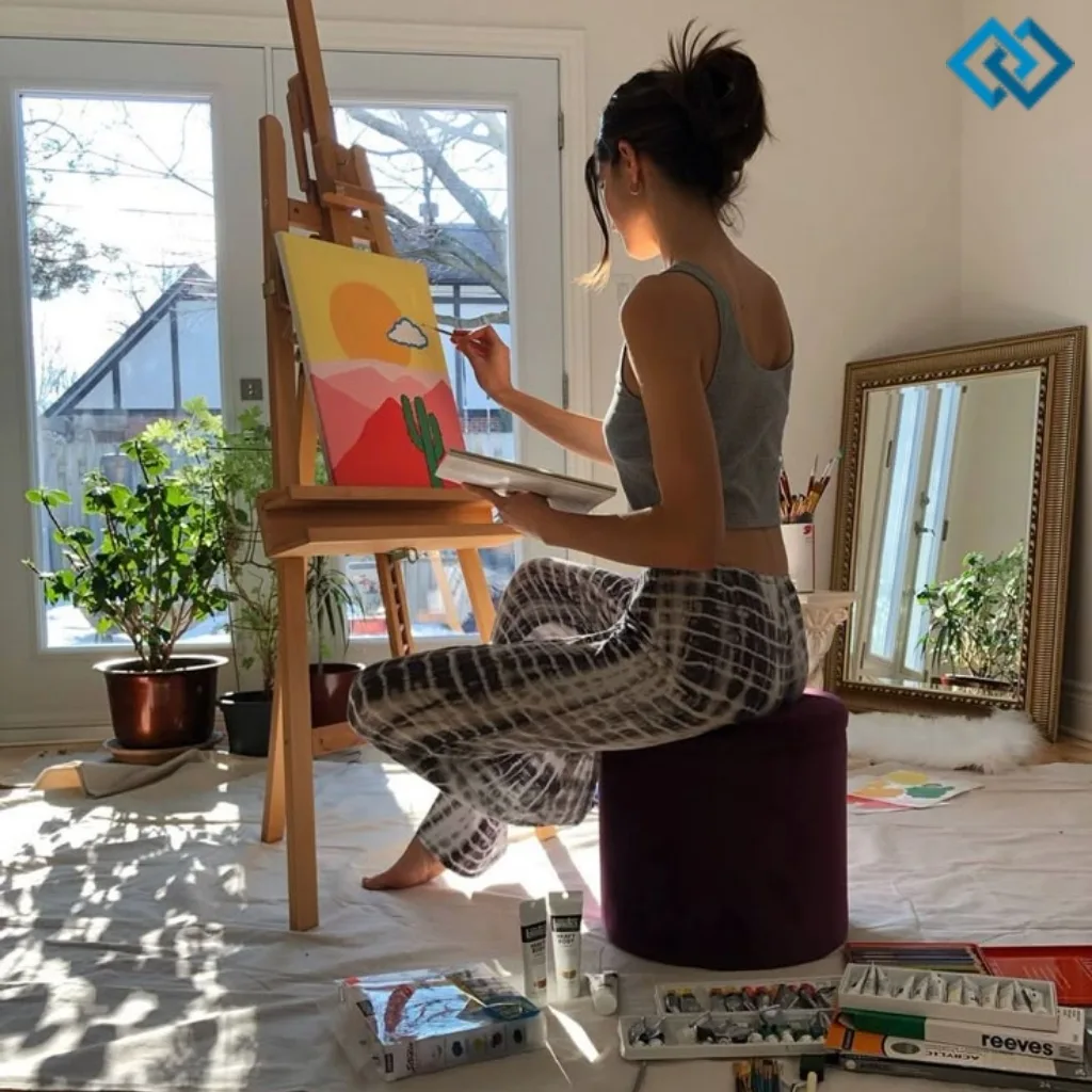 Painting Captions For Instagram