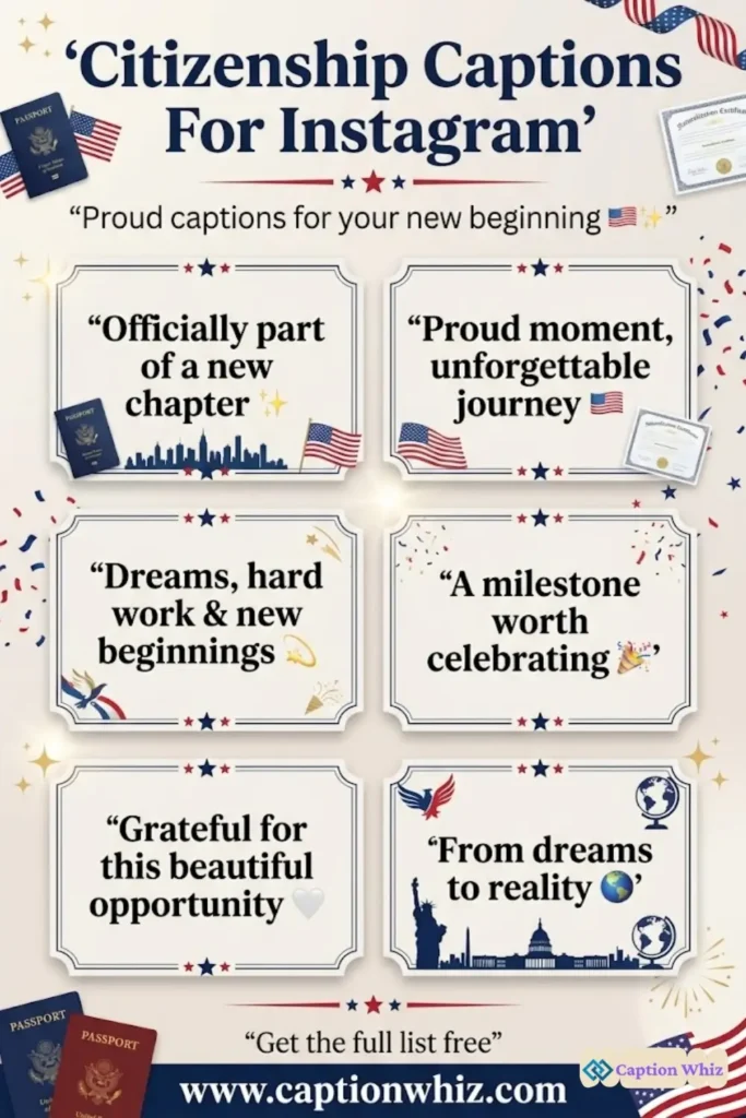 145+ Inspiring Citizenship Captions For Instagram and Quotes to Celebrate Belonging