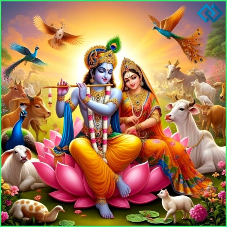 Radha Krishna Caption For Instagram