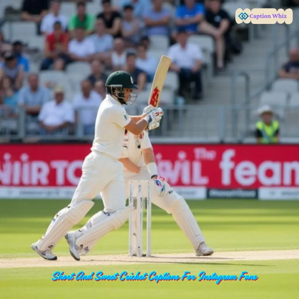 147+ Play Cricket Captions For Instagram to Showcase Your Passion for the Game
