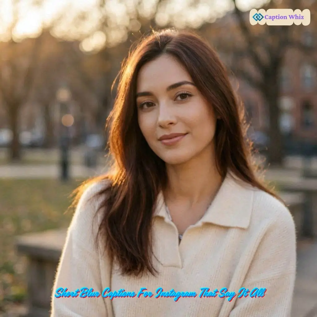 145+ Essential Blur Captions For Instagram and Quotes That Boost Engagement Instantly