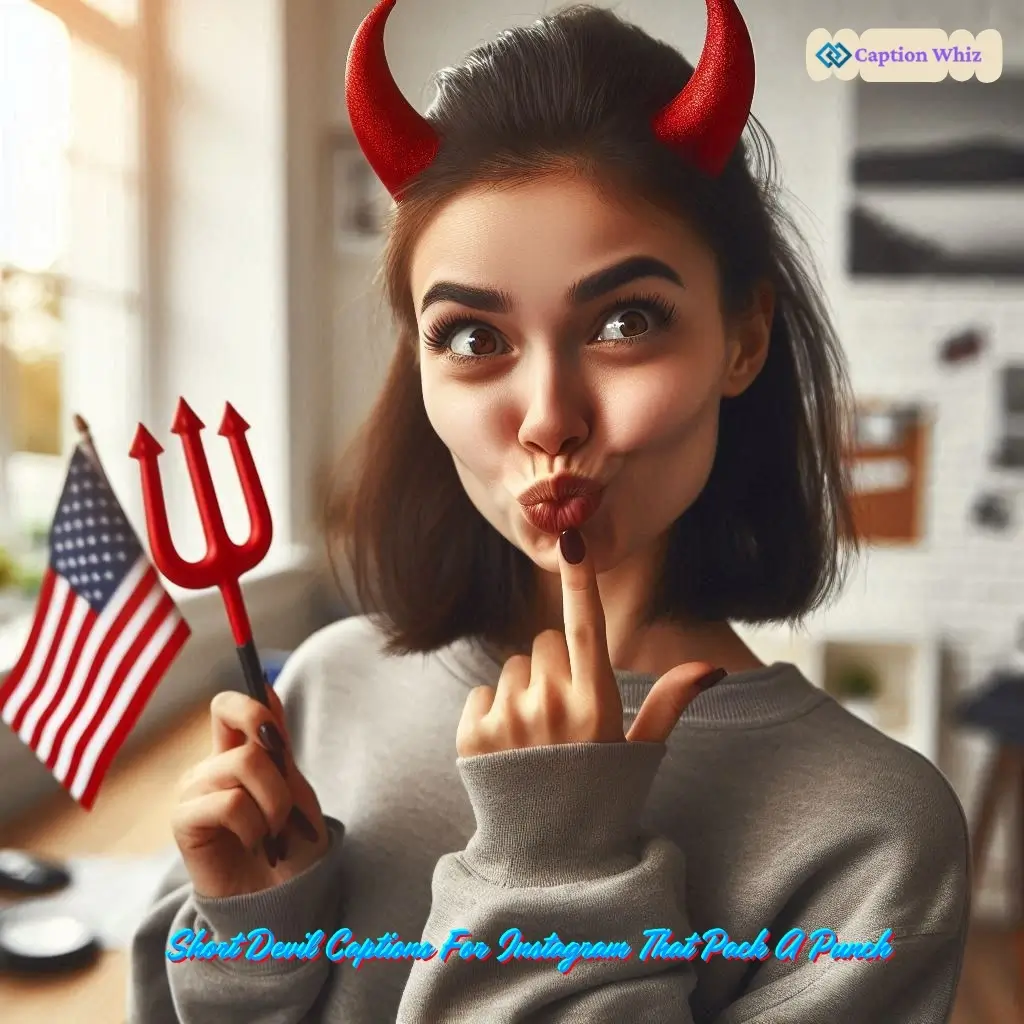 135+ Irresistible Devil Captions For Instagram and Quotes to Ignite Your Feed