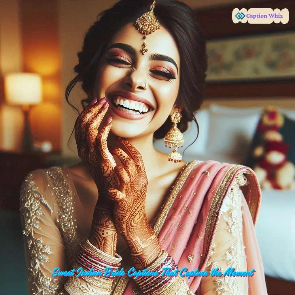 139+ Magical Indian Bride Captions For Instagram and Quotes to Shine Bright